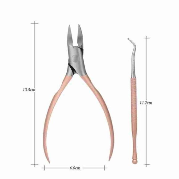 Steel edge trimming tools set (2pcs) - Image 3